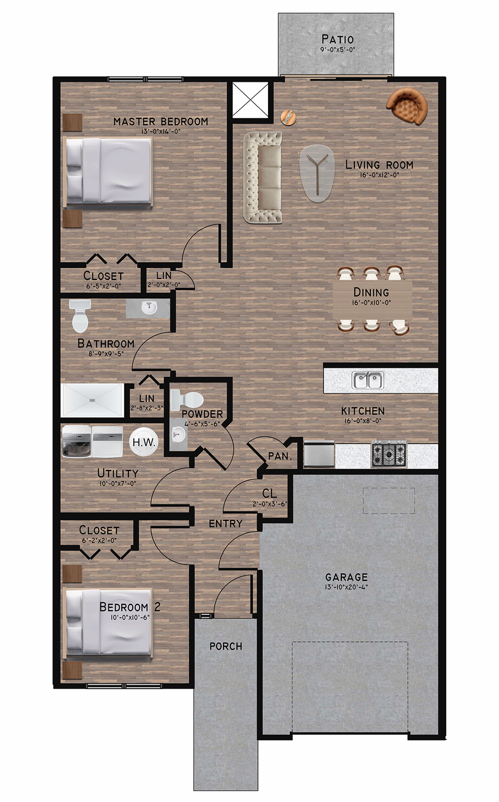 image of Hillside Place Floor Plan